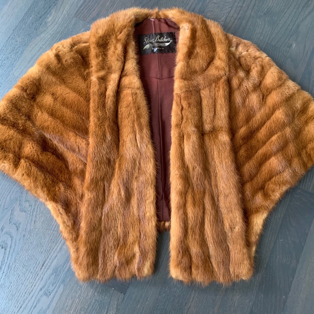 Vintage fur stole